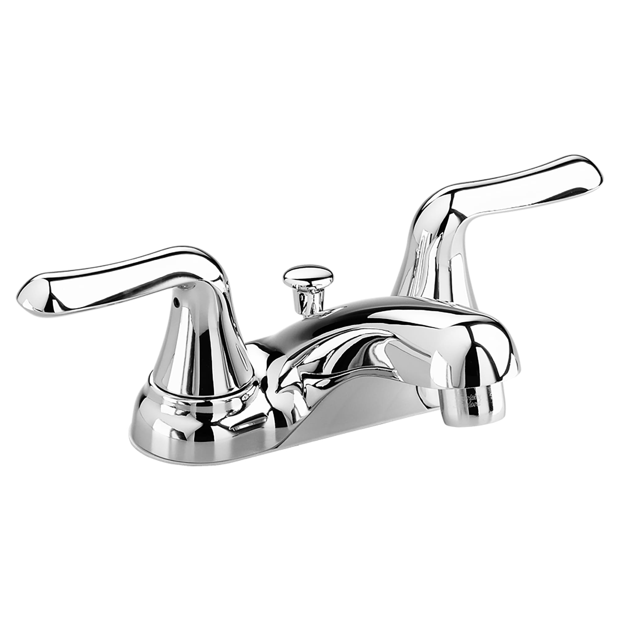 Colony Soft 4 Inch Centerset 2 Handle Bathroom Faucet 12 gpm 45 L min With Lever Handles CHROME